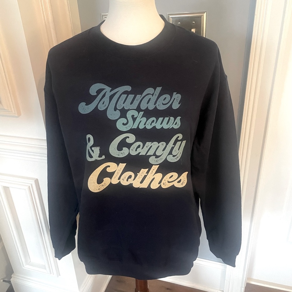 Navy sweatshirt